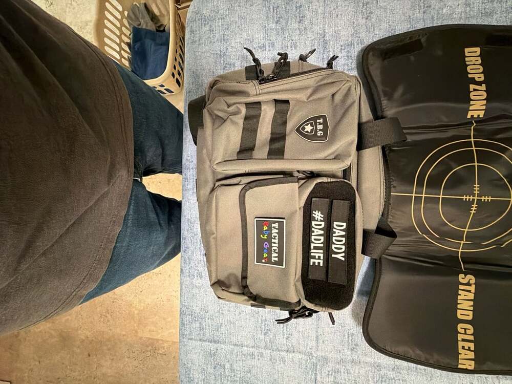 Tactical Baby Gear Deuce 2.0 Tactical Diaper Bag with Changing Mat